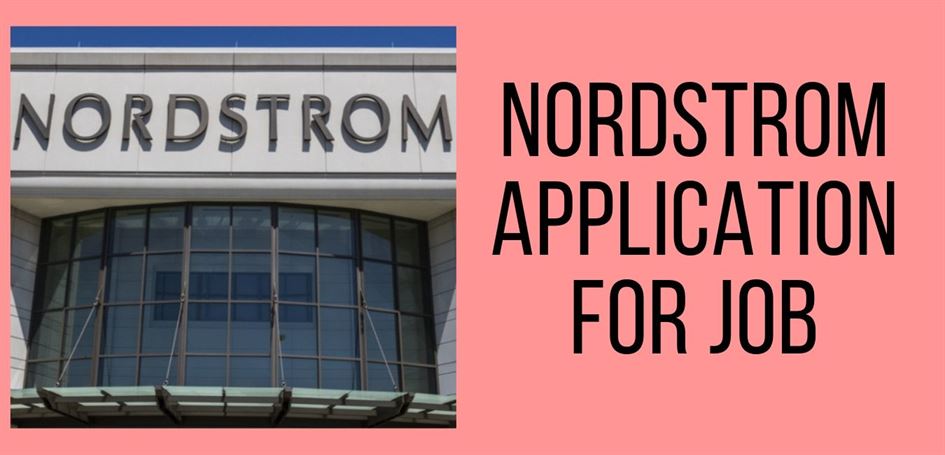 Nordstrom Application For Job